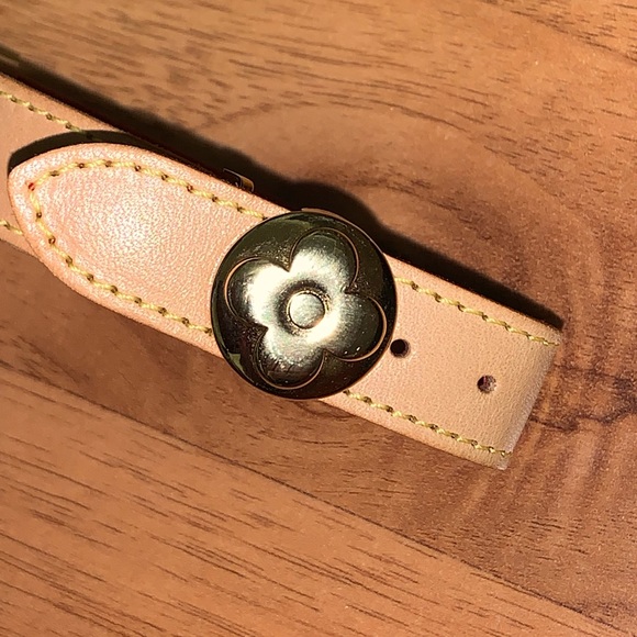 Authentic Louis Vuitton Leather Wish Bracelet Cuff - Picture 3 of 14